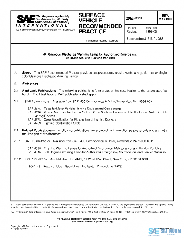 SAE J1318_199805 PDF