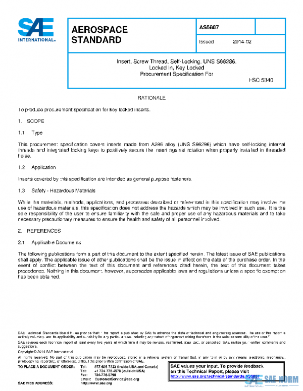 SAE AS5887 PDF