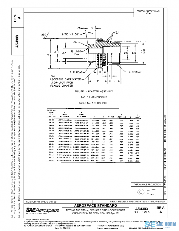 SAE AS4383A PDF SAE AS4383A PDF
