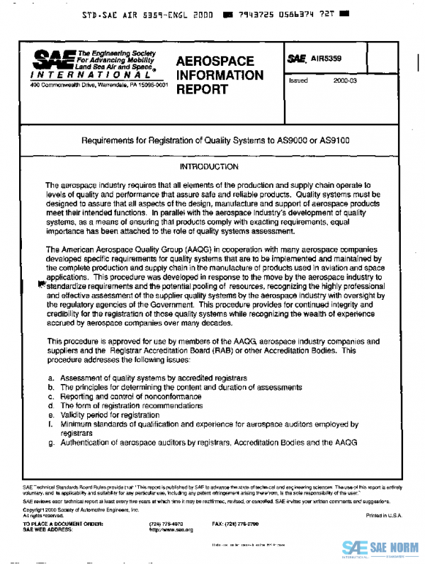 SAE AIR5359 PDF