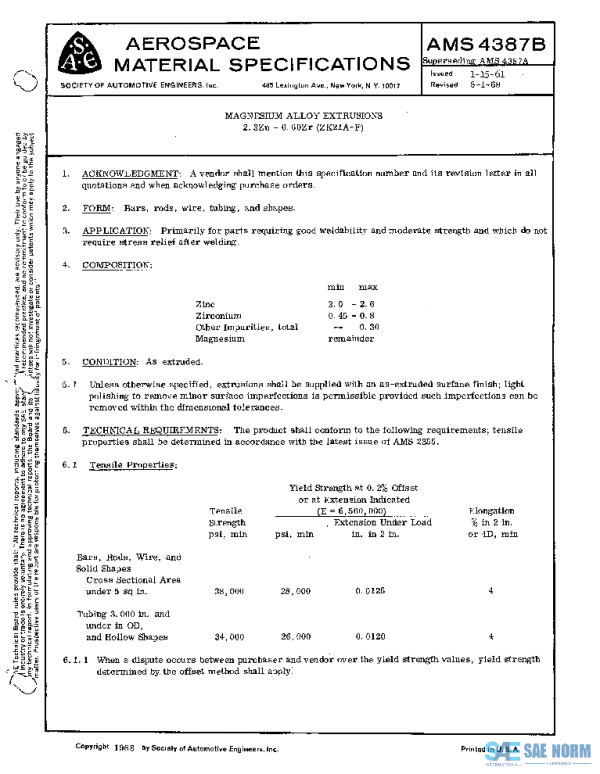 SAE AMS4387B PDF SAE AMS4387B PDF