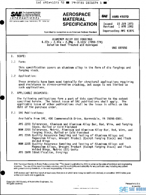 SAE AMS4107D PDF