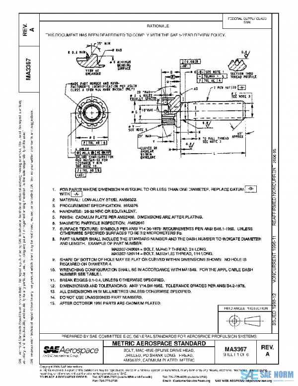 SAE MA3367A PDF