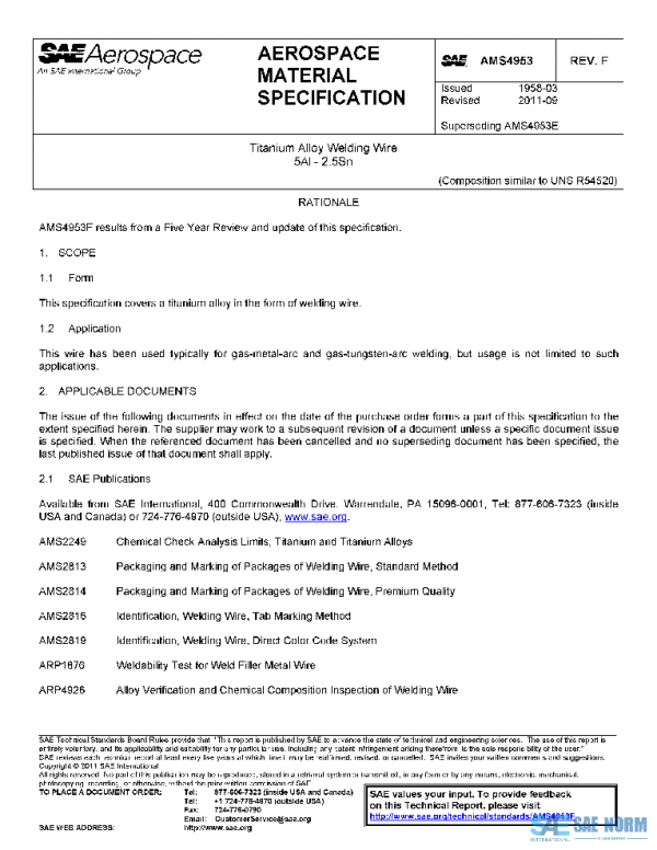 SAE AMS4953F PDF
