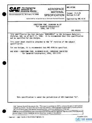 SAE AMS4176A PDF