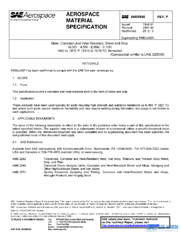 SAE AMS5548P PDF