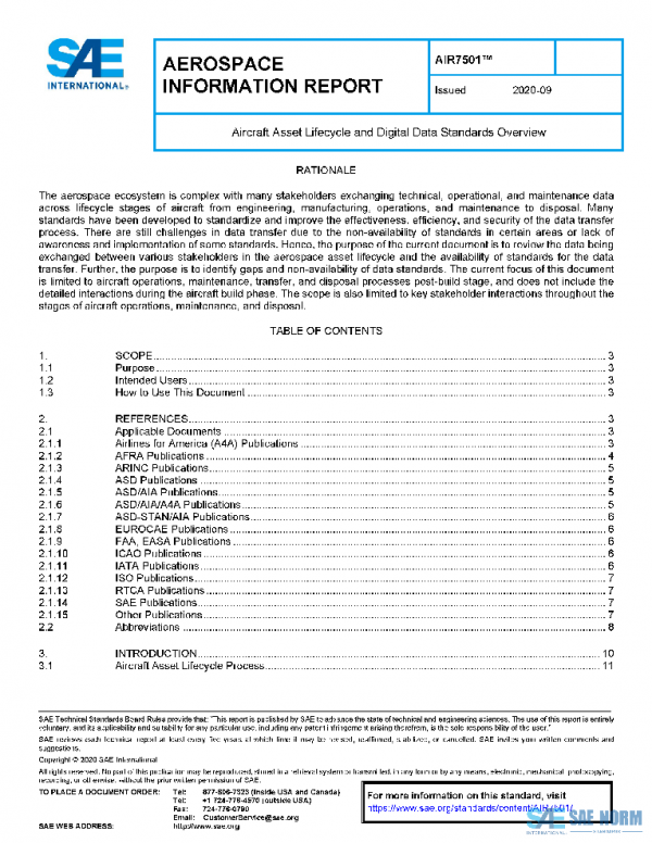SAE AIR7501 PDF SAE AIR7501 PDF