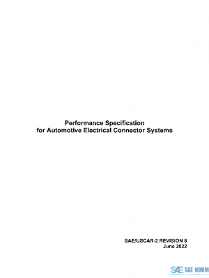 SAE USCAR2-8 PDF SAE USCAR2-8 PDF