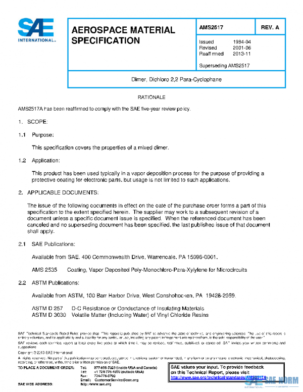 SAE AMS2517A PDF