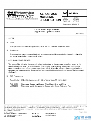 SAE AMS4501D PDF