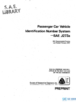 SAE J273A_197702 PDF