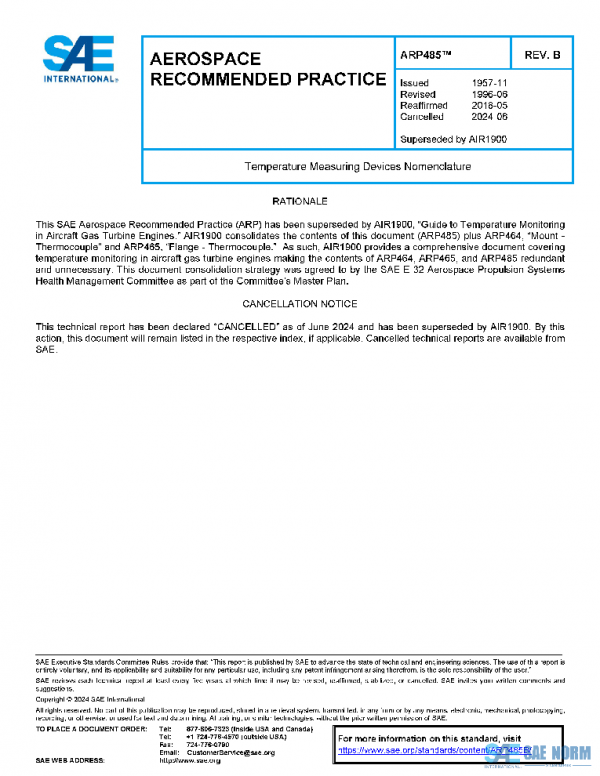 SAE ARP485B PDF