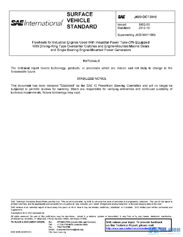 SAE J620_201210 PDF