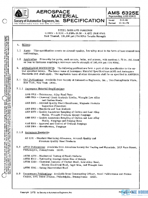 SAE AMS6325E PDF