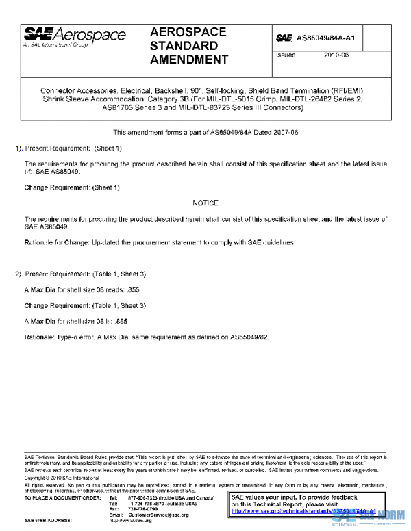 SAE AS85049/84A_A1 PDF SAE AS85049/84A_A1 PDF