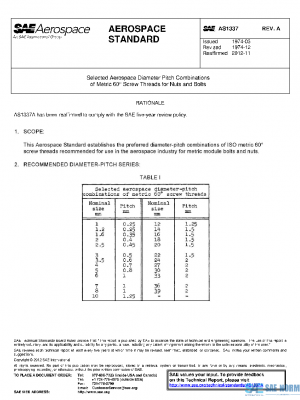 SAE AS1337A PDF