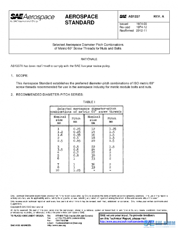 SAE AS1337A PDF
