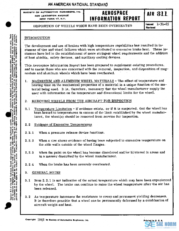SAE AIR811 PDF SAE AIR811 PDF