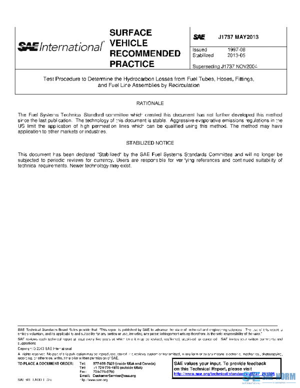 SAE J1737_201305 PDF