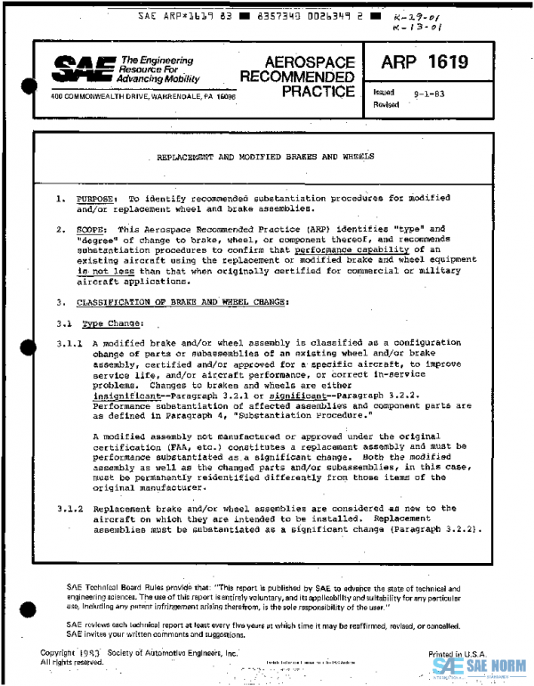 SAE ARP1619 PDF