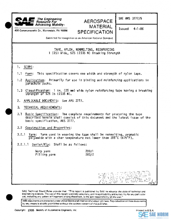 SAE AMS3777/5 PDF
