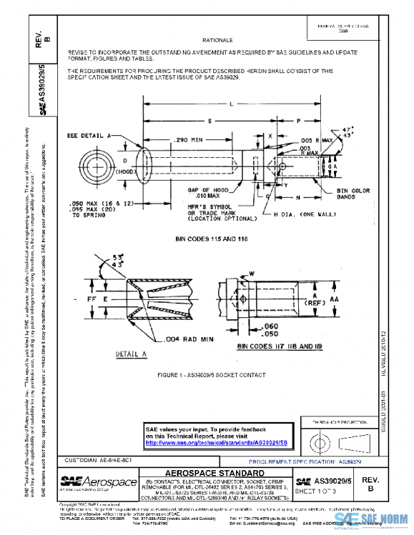 SAE AS39029/5B PDF SAE AS39029/5B PDF