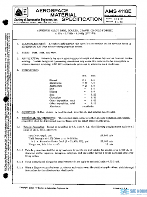 SAE AMS4118E PDF