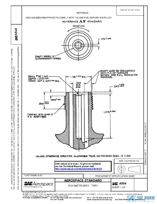 SAE AS54 PDF