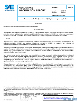 SAE AIR6540D PDF