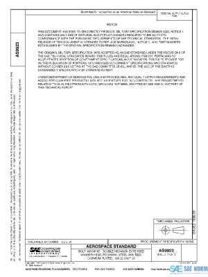 SAE AS9923 PDF