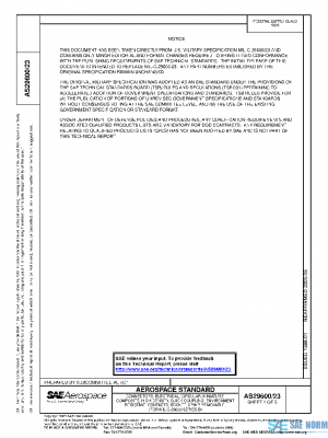 SAE AS29600/23 PDF