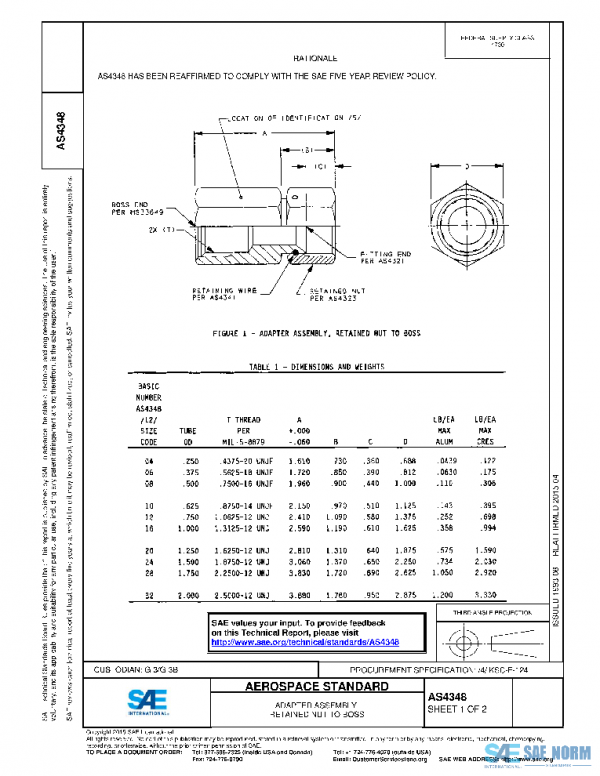 SAE AS4348 PDF SAE AS4348 PDF