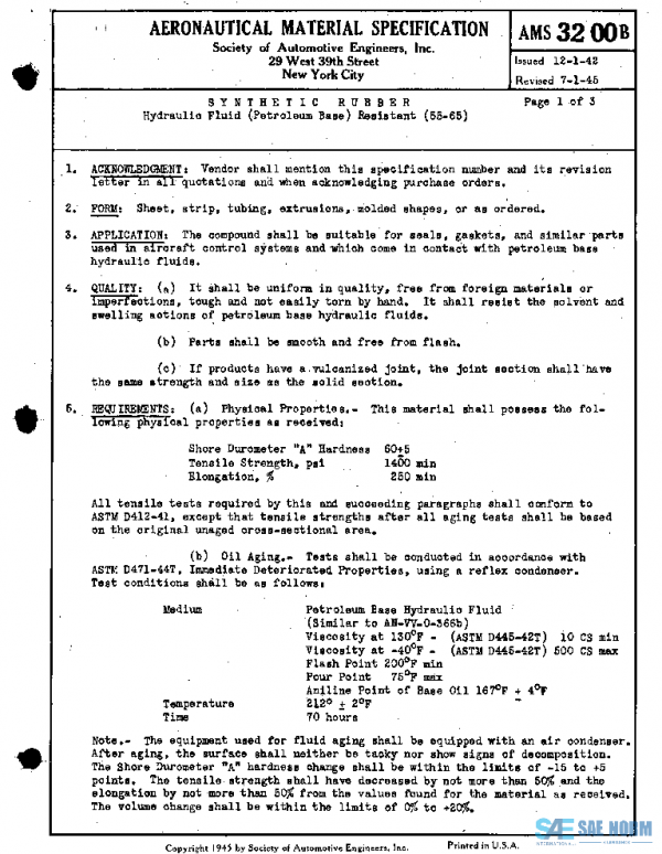 SAE AMS3200B PDF SAE AMS3200B PDF