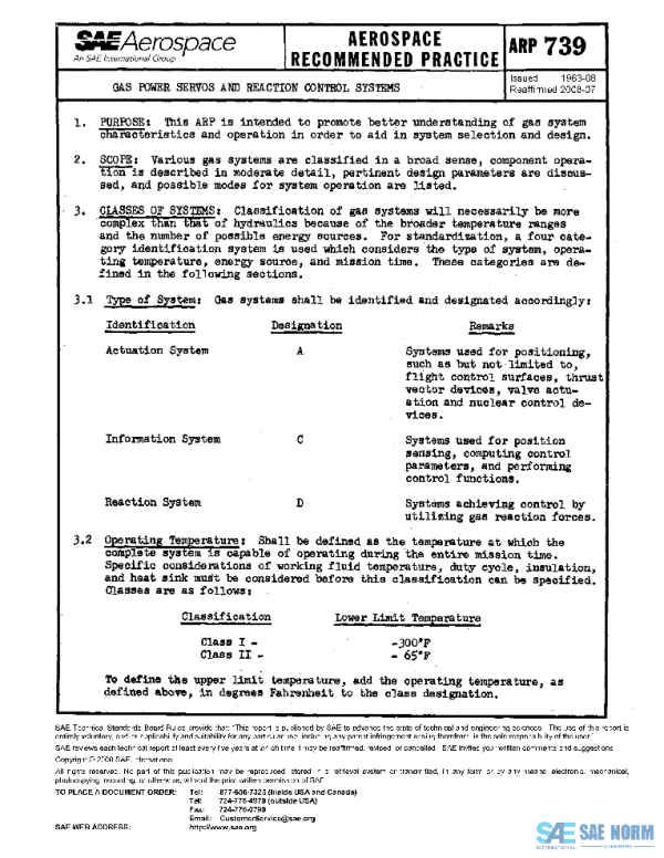SAE ARP739 PDF
