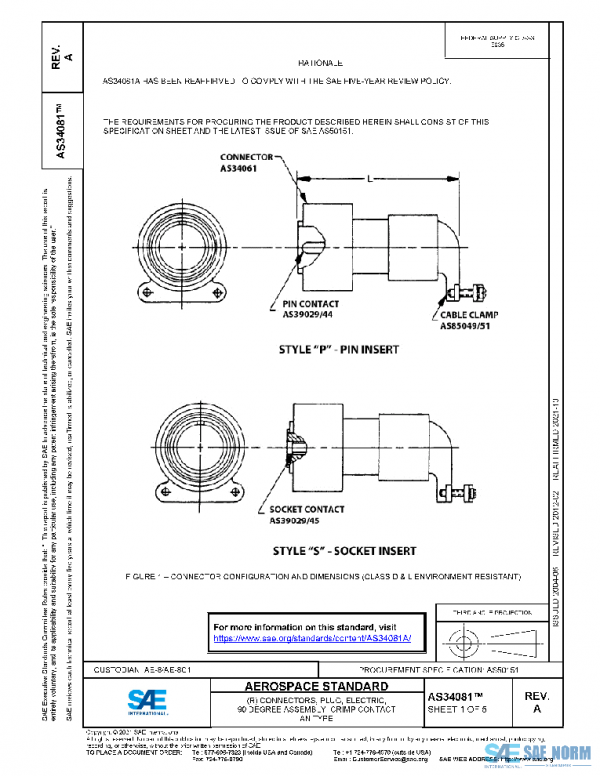 SAE AS34081A PDF
