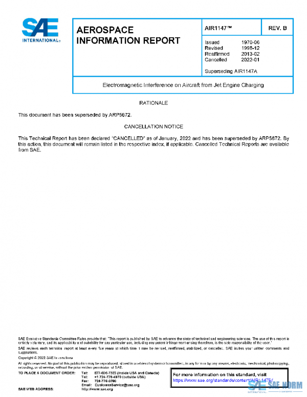 SAE AIR1147B PDF