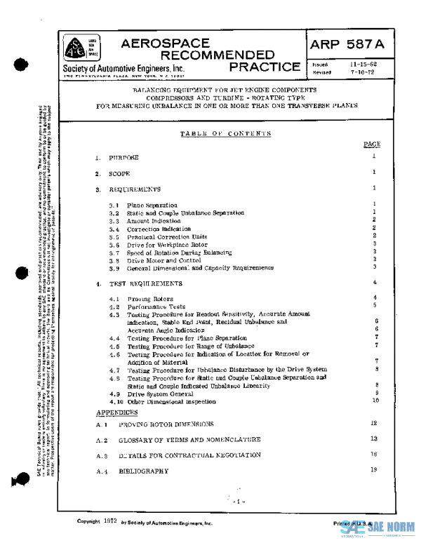SAE ARP587A PDF SAE ARP587A PDF