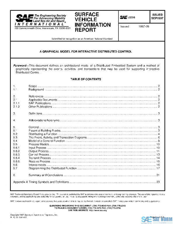 SAE J2356_199709 PDF SAE J2356_199709 PDF