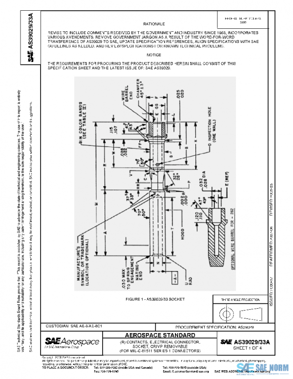 SAE AS39029/33A PDF SAE AS39029/33A PDF