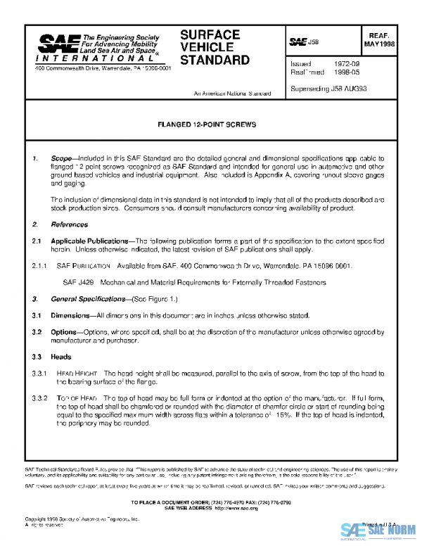 SAE J58_199805 PDF