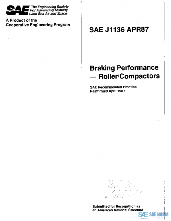 SAE J1136_198704 PDF