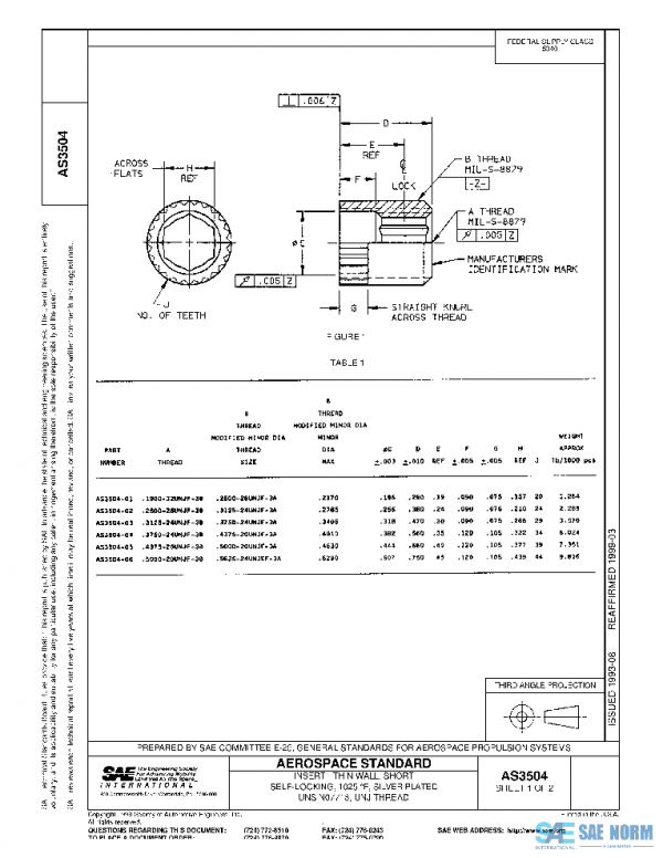 SAE AS3504 PDF