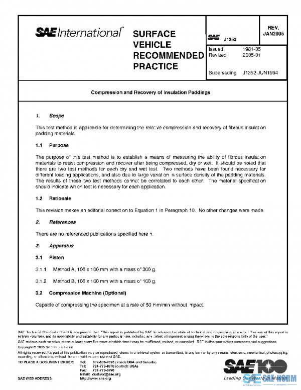 SAE J1352_200501 PDF