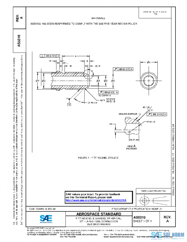 SAE AS5310A PDF SAE AS5310A PDF