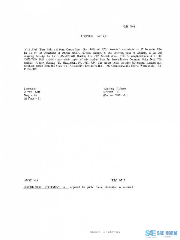 SAE AMS5046A PDF