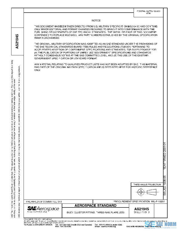 SAE AS21945 PDF