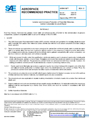 SAE ARP4118C PDF SAE ARP4118C PDF