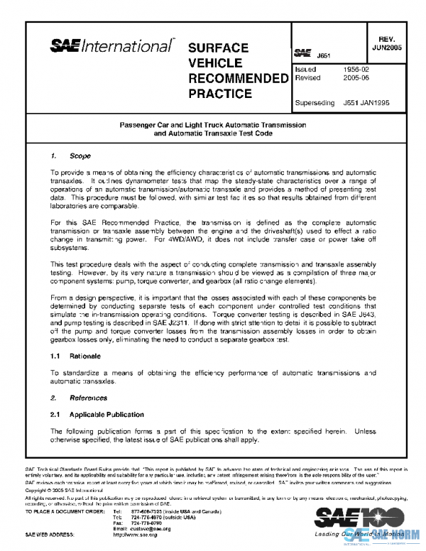 SAE J651_200506 PDF SAE J651_200506 PDF