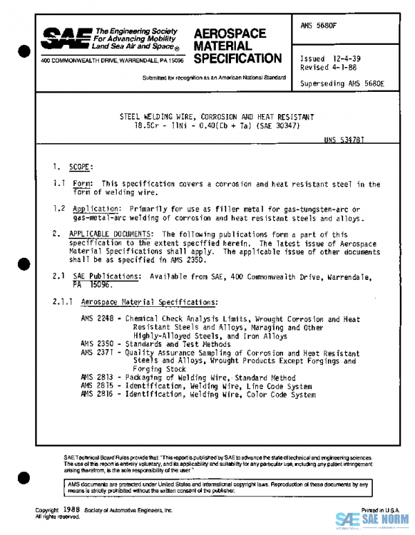 SAE AMS5680F PDF