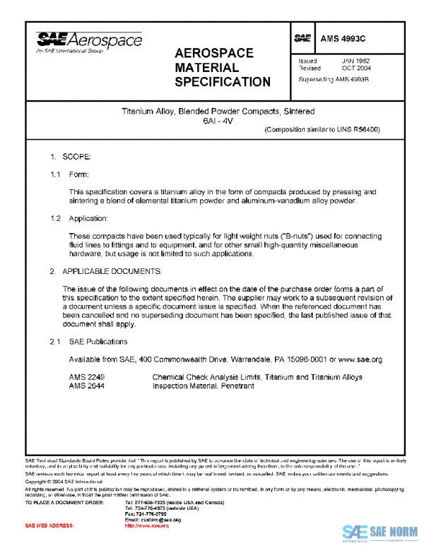 SAE AMS4993C PDF